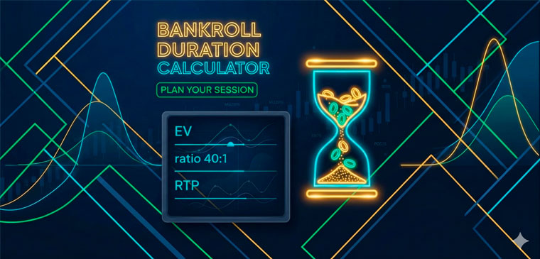 Bankroll duration calculator