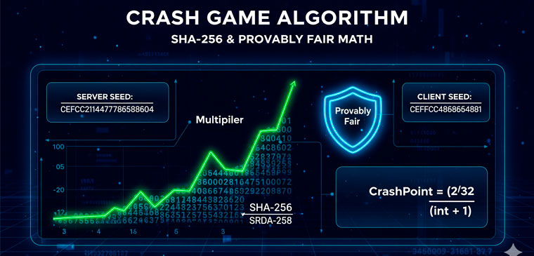Xrash game algorithm