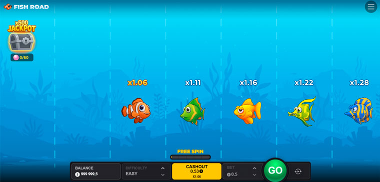 Fish road inout games