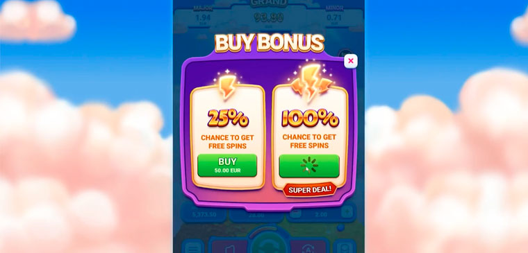 Piggy tap buy bonus