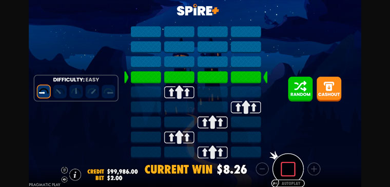 Spire plus crash game